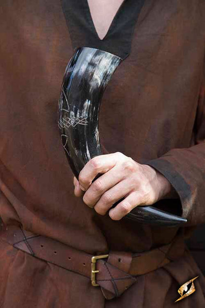 Druid drinking horn 0,5 L with Stand