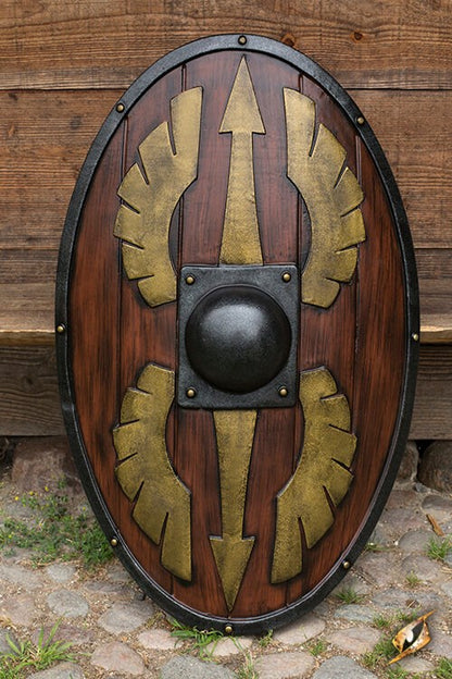 Oval Scutum Shield